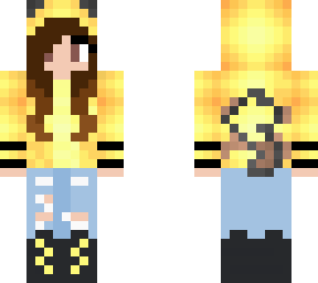editted pika skin (brown hair)