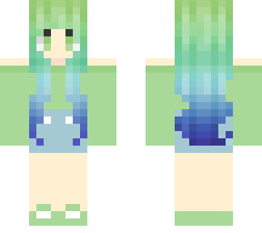 green girl