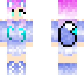pastel wolf girl