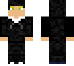 snakeneck human skin (black hair)