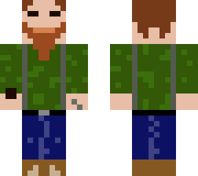 bearded explorer steve