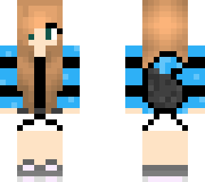 blue girl