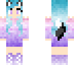 pink-purple pastel girl