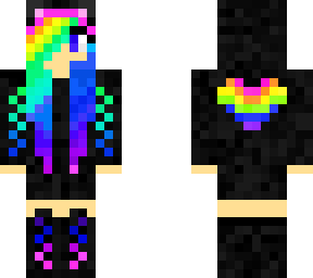 rainbow girl