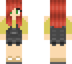 short red hair