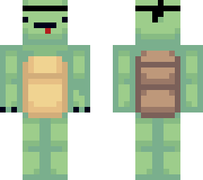turtle with black headband