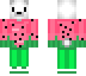 watermelon polar bear