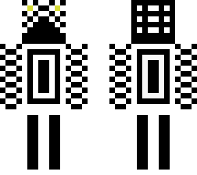 black 'n white creature