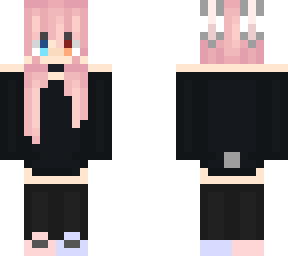 bunny with pink hair