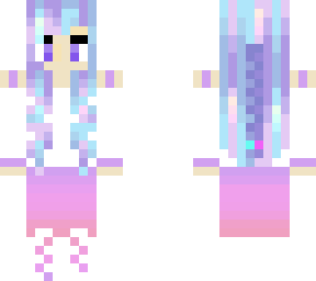 minecraft girl -pastel colours-
