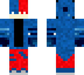 red blue