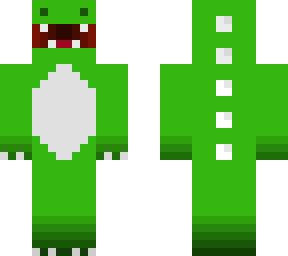 green dinosaur