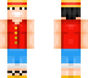 Skin Luffy Minecraft Skins - monkey d luffy pre timeskip