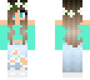 teal girl