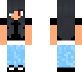 alomst bind girl