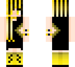 black & yellow