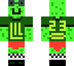 green jello man