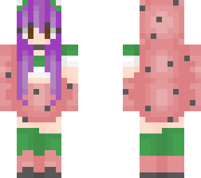 watermelon girl purple hair