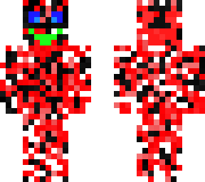 blood and black paint