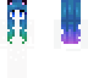 blue hair