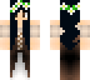 peasant girl black hair - edited