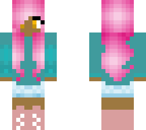 pink haired girl (edited)