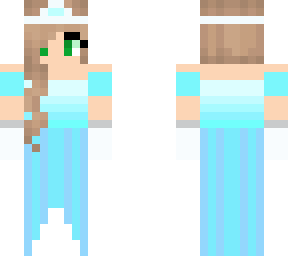 princess in blue