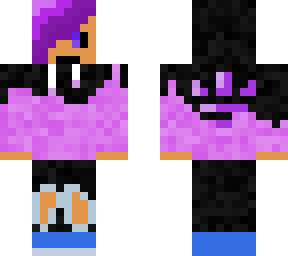 purple & black adidas ripped jeans