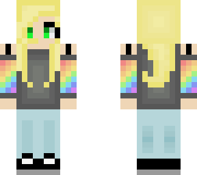 rainbow girl
