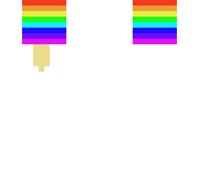 rainbow ice pop