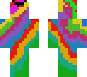 rainbow puke
