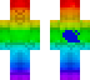 rainbow steve(blue steve infected)