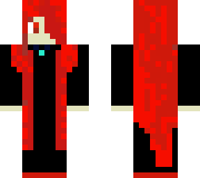 red  half dead girl