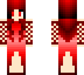 red dress
