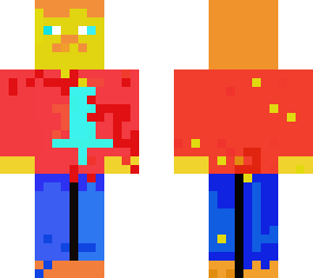 steve (with diamond sword shirt)