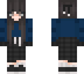 blue sweater girl