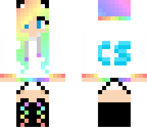 cs rainbow wolf girl fixed