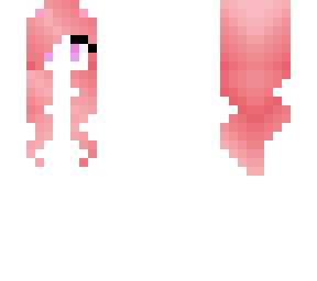 cute cat pink hair