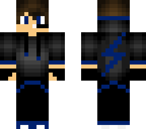 dark blue lightning guy