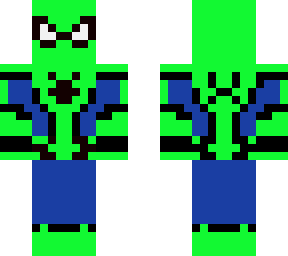 green spiderman