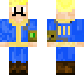 mustached vault 111 dweller