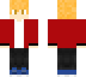nickaply in a red jacket