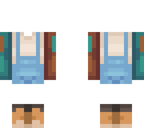 overalls with jumper
