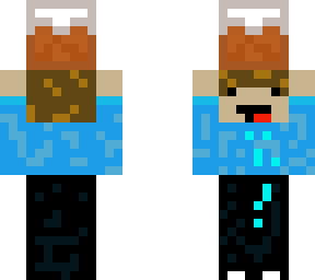 backwards holding cake skin