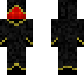 black rimed cloak