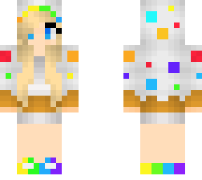 blonde cake girl