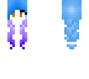 blue ponytail base