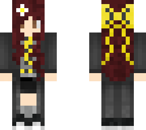 hufflepuff girl with auburn hair