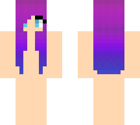 purple to blue ombre