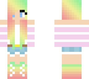 rainbow girl